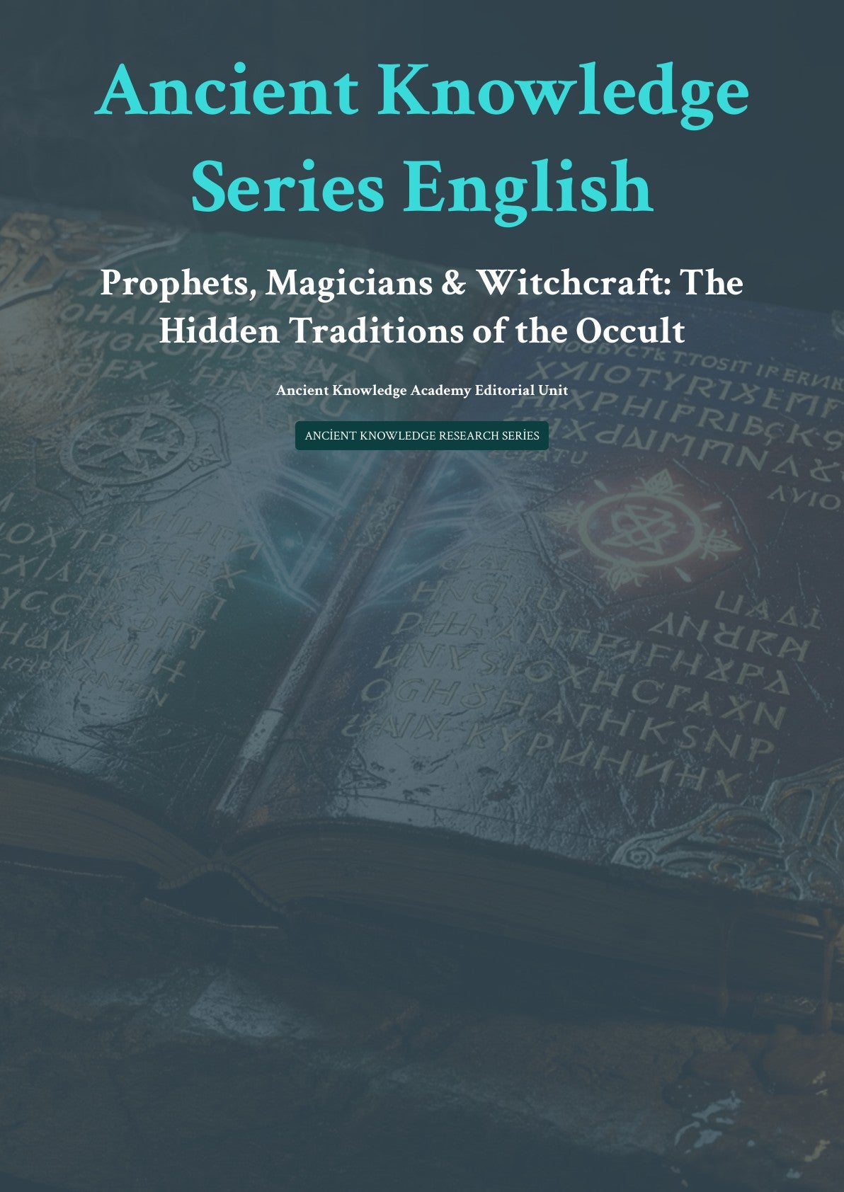 Prophets, Magicians & Witchcraft: The Hidden Traditions of the Occult
