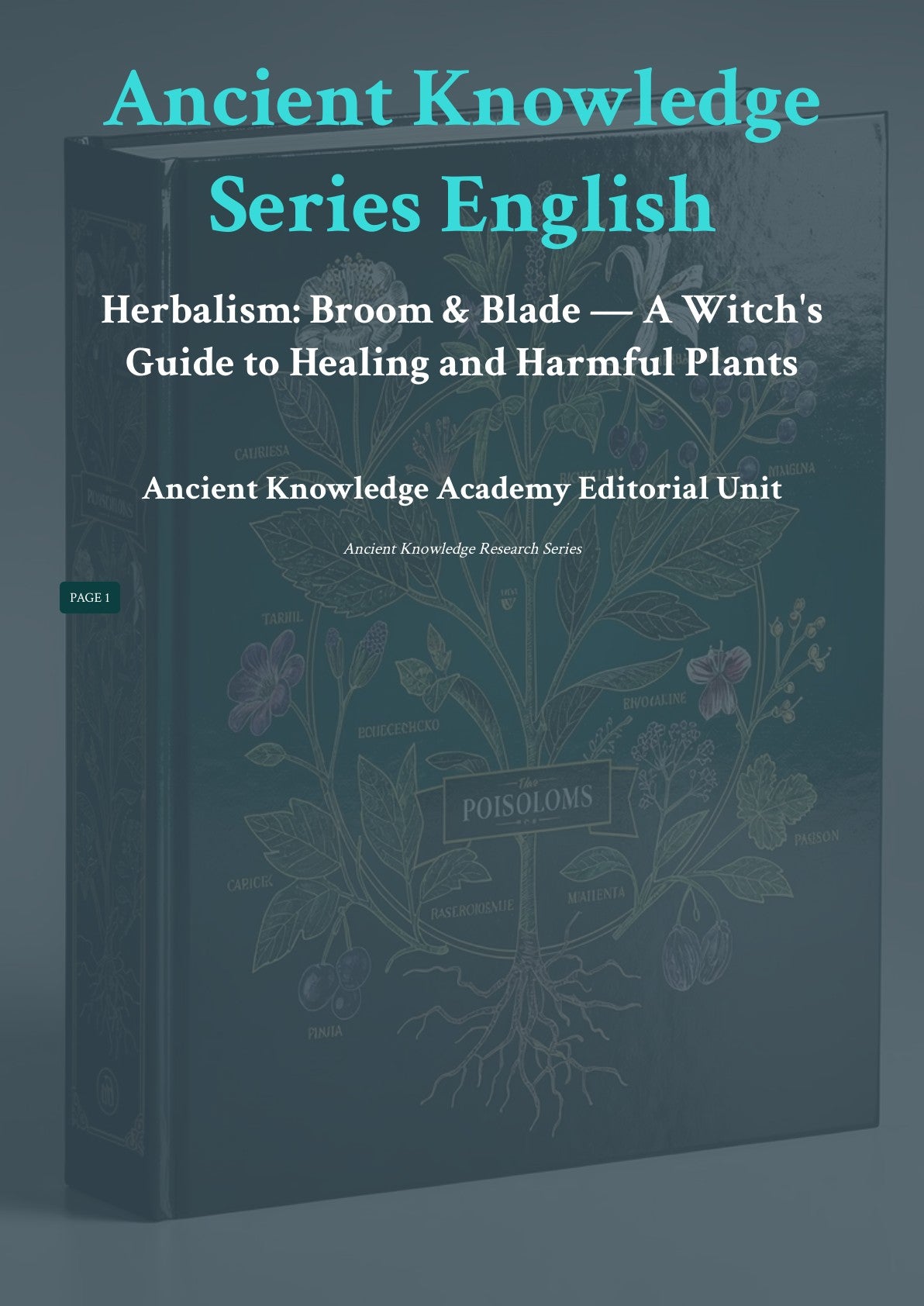 Herbalism: Broom & Blade — A Witch's Guide to Healing and Harmful Plants