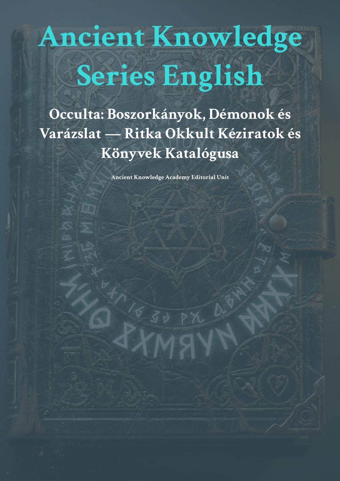 Occulta: Boszorkányok, Démonok és Varázslat — Ritka Okkult Kéziratok és Könyvek Katalógusa
