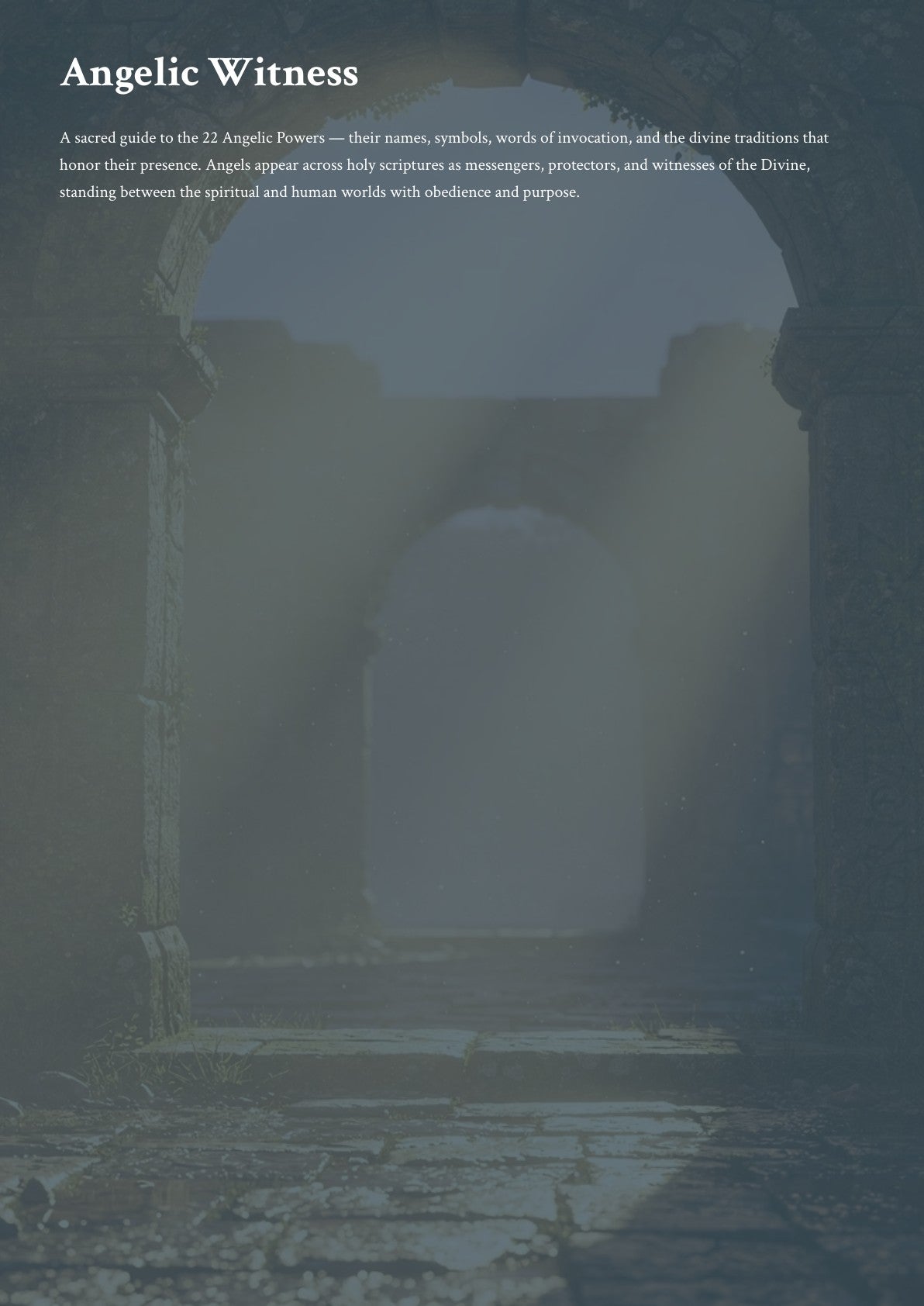 Angelic Witness
