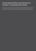 Conversational Manx and Grammar in Context: A Comprehensive Guide
