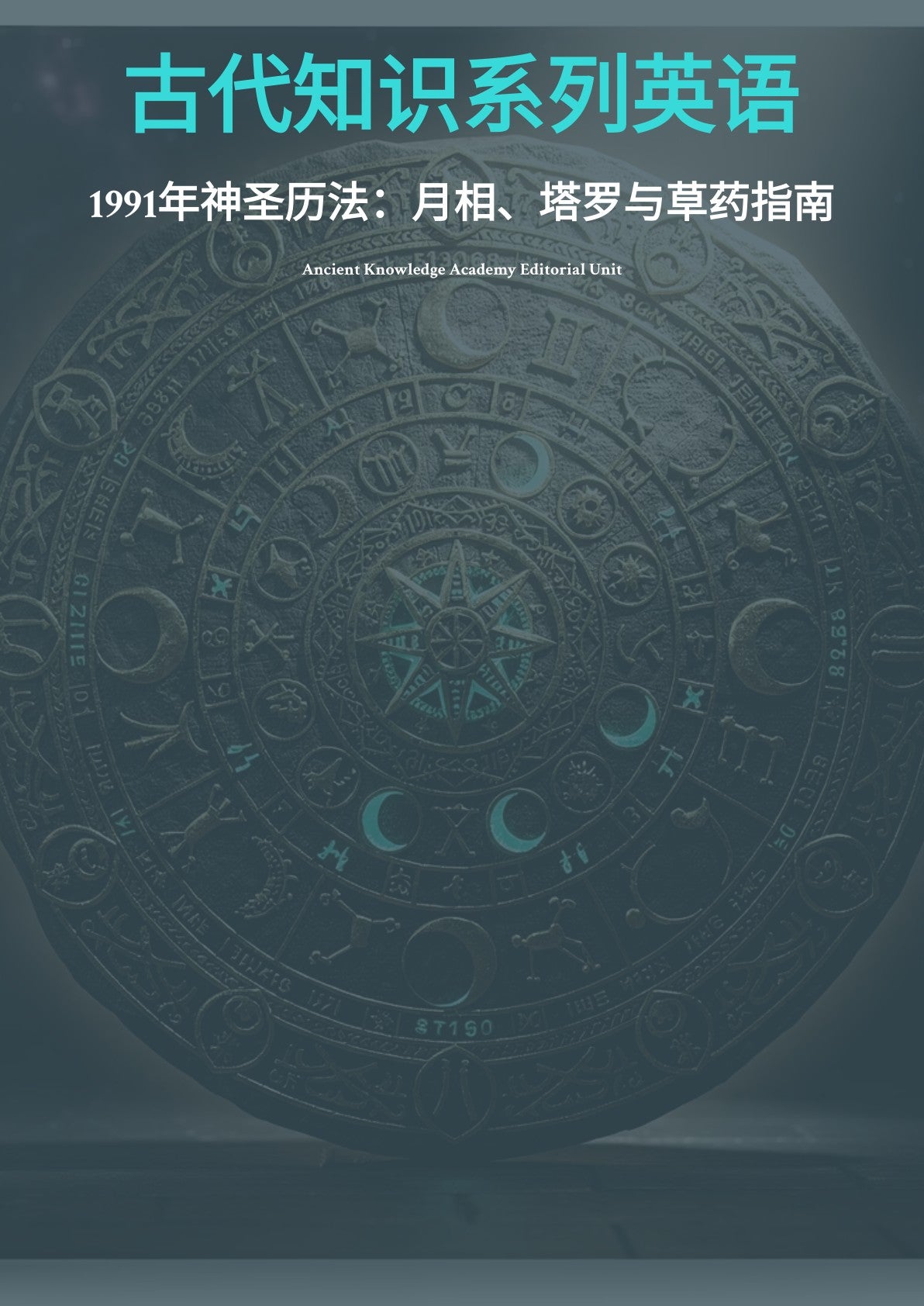 古代知识系列英语 1991 年神圣历法：月相、塔罗与草药指南
