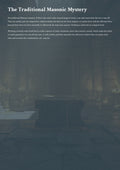 The Trad itional Masonic Mystery