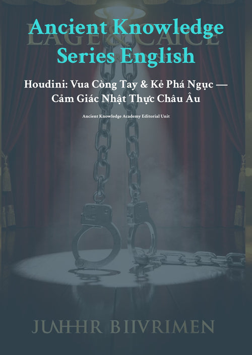Anc ient Knowledge Series English Houd ini: Vua Cing Tay & Kẻ Phá Ngục — Cảm Giác Nhật Thực Châu Âu