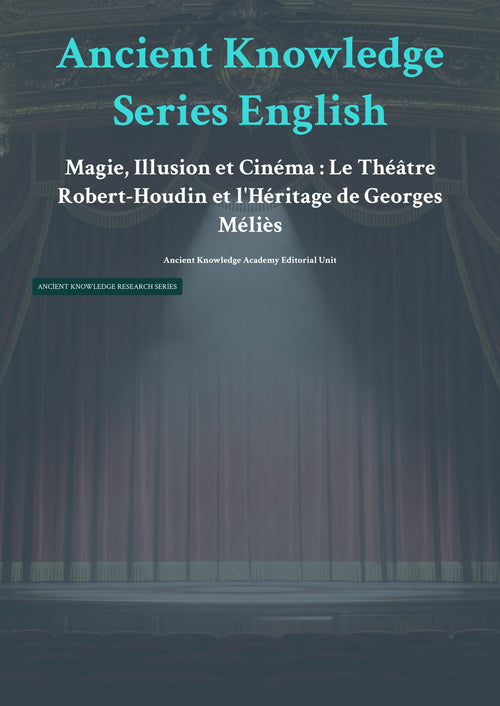 Anc ient Knowledge Series English Mag ie, Illusion et Cinéma : Le Théâtre Robert-Houdin et l'Héritage de Georges Méliès
