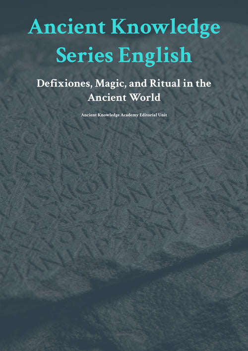 Anc ient Knowledge Series English Def ixiones, Magic, and Ritual in the Ancient World
