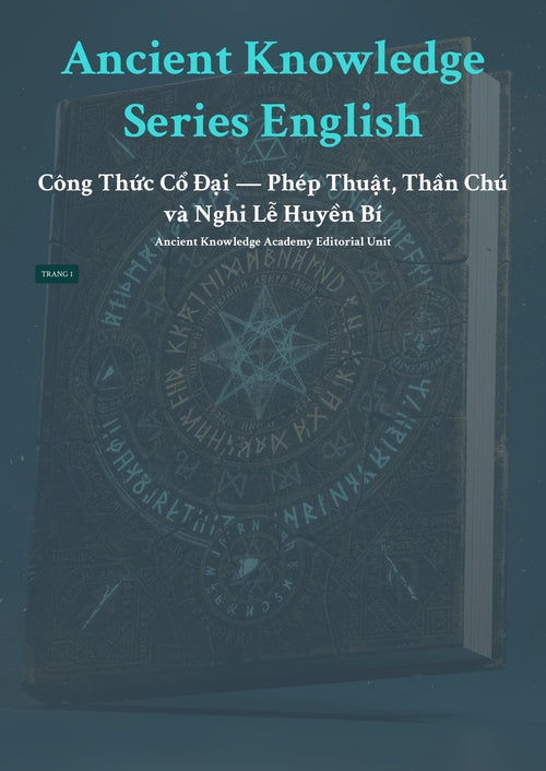 Anc ient Knowledge Series English Công Thức Cổ Đạ i — Phép Thuật, Thần Chú và Nghi Lễ Huyền Bí