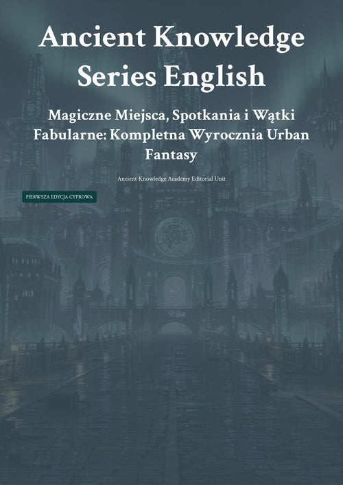 Anc ient Knowledge Series English Mag iczne Miejsca, Spotkania i Wątki Fabularne: Kompletna Wyrocznia Urban Fantasy